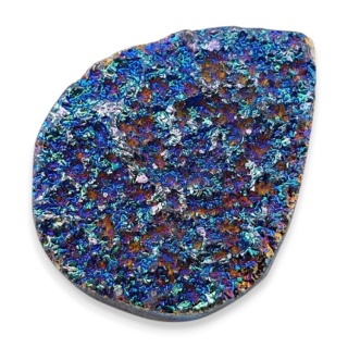 Titanium quartz cabochon 33x26 mm no 104