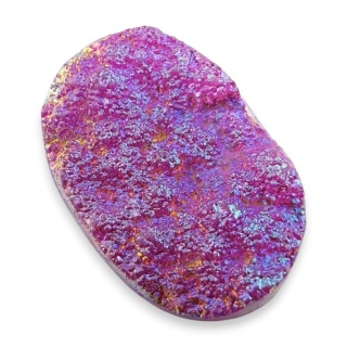 Titanium quartz cabochon 34x23 mm no 62