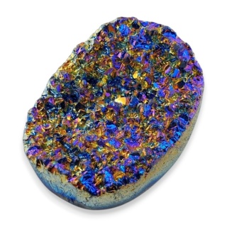 Titanium quartz cabochon 34x25 mm no 100
