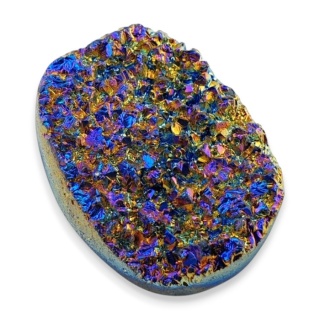 Titanium quartz cabochon 34x25 mm no 100