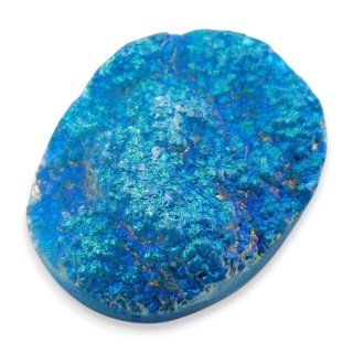 Titanium quartz cabochon 34x27 mm no 80