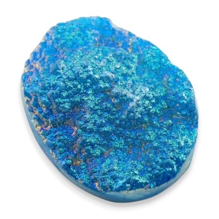 Titanium quartz cabochon 34x27 mm no 80