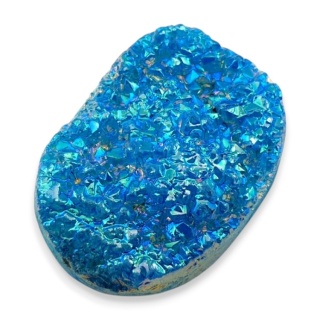 Titanium quartz cabochon 35x25 mm no 83