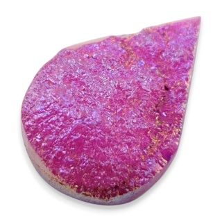 Titanium quartz cabochon 36x24 mm no 58