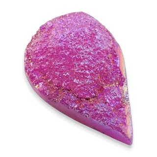 Titanium quartz cabochon 36x24 mm no 58