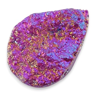 Titanium quartz cabochon 36x24 mm no 63