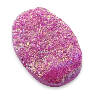 Titanium quartz cabochon 36x25 mm no 60