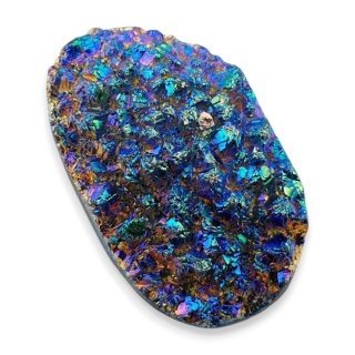 Titanium quartz cabochon 37x23 mm no 102