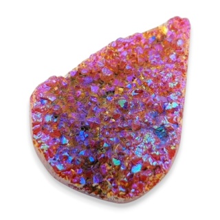 Titanium quartz cabochon 37x26 mm no 77