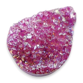 Titanium quartz cabochon 37x27 mm no 61