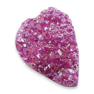 Titanium quartz cabochon 37x27 mm no 61