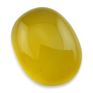 Yellow onyx cabochon 22x17 mm no 44