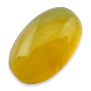 Yellow onyx cabochon 24x15 mm no 36