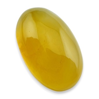 Yellow onyx cabochon 24x15 mm no 36