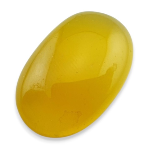 Yellow onyx cabochon 24x16 mm no 34