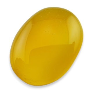 Yellow onyx cabochon 24x18 mm no 40