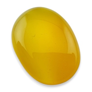 Yellow onyx cabochon 24x18 mm no 40