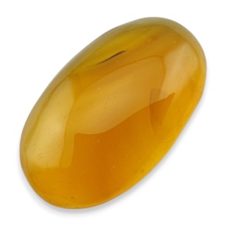 Yellow onyx cabochon 27x16 mm no 38
