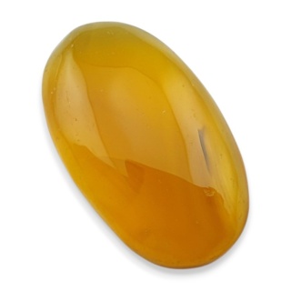 Yellow onyx cabochon 27x16 mm no 38