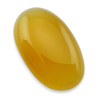 Yellow onyx cabochon 27x17 mm no 35