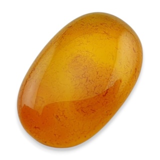 Yellow onyx cabochon 29x18 mm no 37