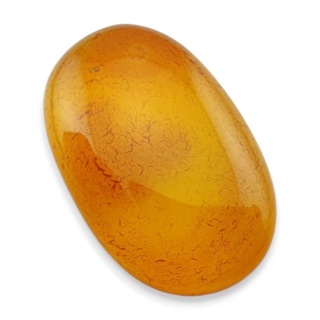 Yellow onyx cabochon 29x18 mm no 37