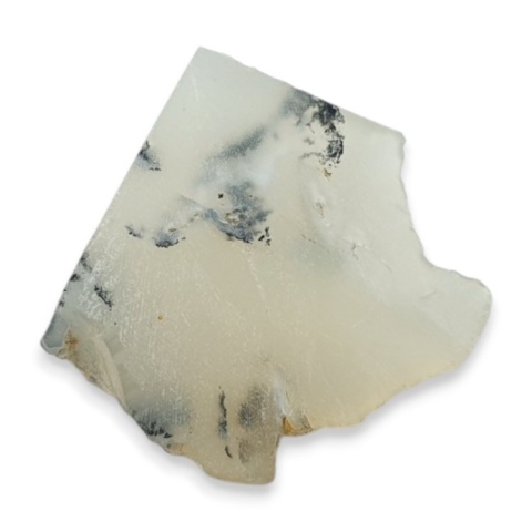 Agat dendrytowy cięty surowy 18x18 mm nr 100