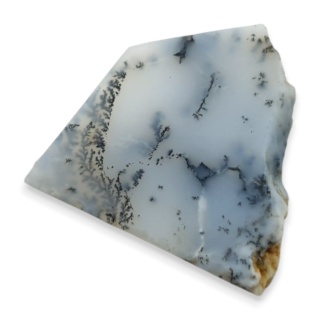 Agat dendrytowy cięty surowy 22x21 mm nr 98