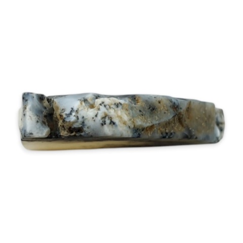 Agat dendrytowy cięty surowy 24x21 mm nr 70