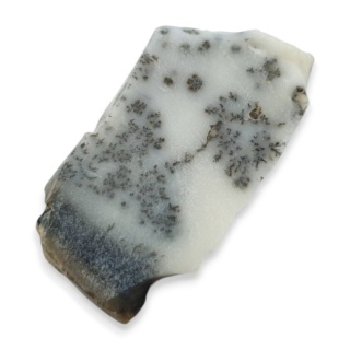 Agat dendrytowy cięty surowy 26x14 mm nr 84