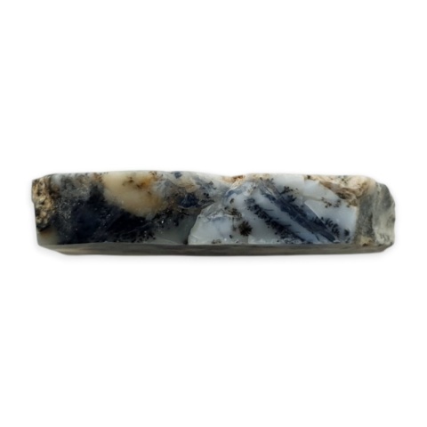 Agat dendrytowy cięty surowy 28x21 mm nr 13