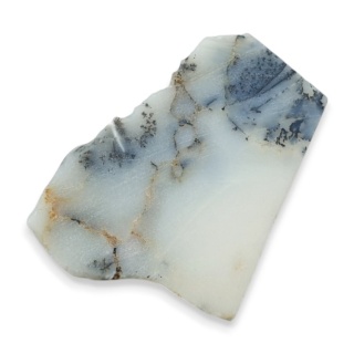 Agat dendrytowy cięty surowy 30x23 mm nr 25