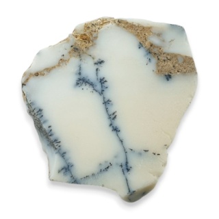 Agat dendrytowy cięty surowy 30x25 mm nr 4