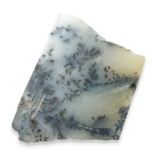 Agat dendrytowy cięty surowy 31x23 mm nr 8