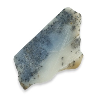 Agat dendrytowy cięty surowy 32x18 mm nr 75