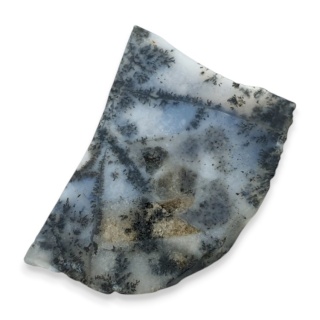 Agat dendrytowy cięty surowy 33x23 mm nr 64
