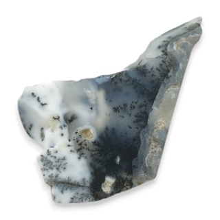 Agat dendrytowy cięty surowy 34x21 mm nr 66