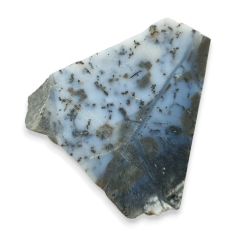 Agat dendrytowy cięty surowy 35x29 mm nr 55
