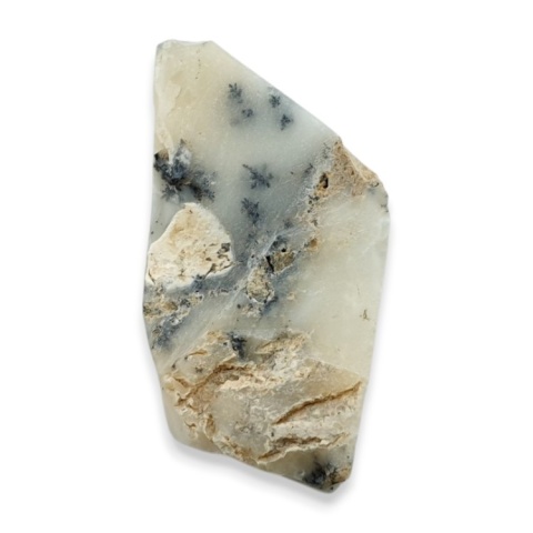 Agat dendrytowy cięty surowy 36x18 mm nr 3