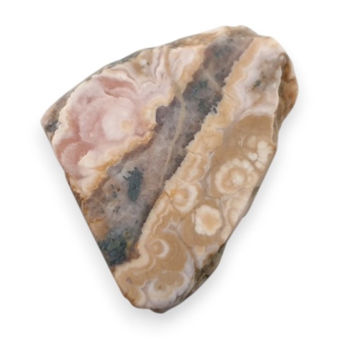 Rodochrozyt cięty surowy 25x18 mm nr 210