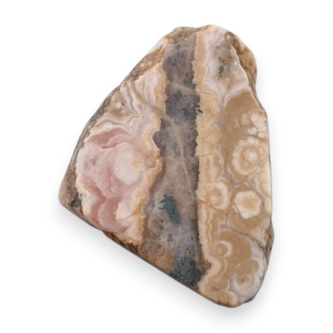 Rodochrozyt cięty surowy 25x18 mm nr 210