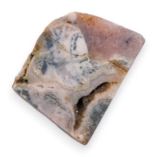 Rodochrozyt cięty surowy 25x19 mm nr 196