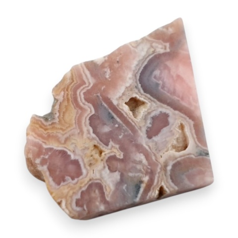 Rodochrozyt cięty surowy 25x24 mm nr 186