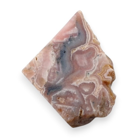 Rodochrozyt cięty surowy 25x24 mm nr 186