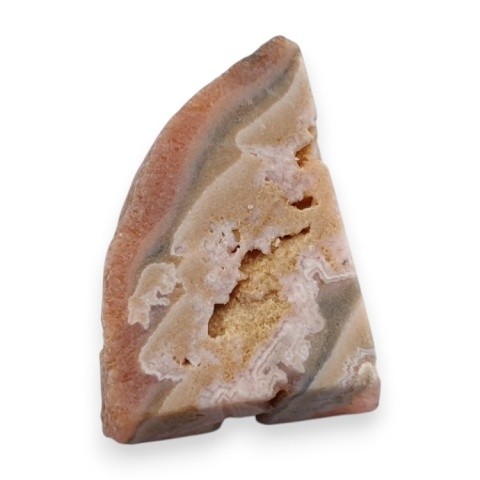 Rodochrozyt cięty surowy 28x20 mm nr 144