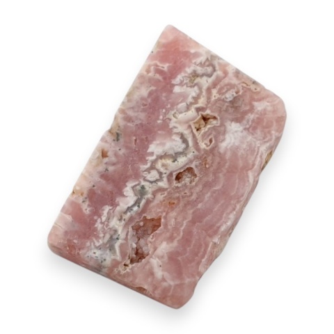 Rodochrozyt cięty surowy 29x18 mm nr 130