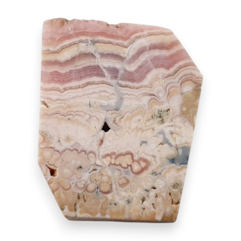 Rodochrozyt cięty surowy 30x24 mm nr 106