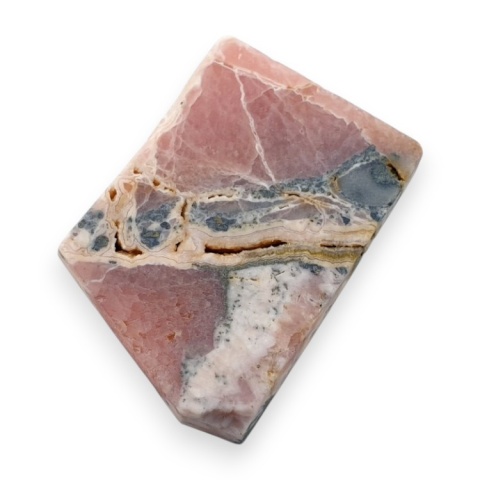 Rodochrozyt cięty surowy 31x22 mm nr 183