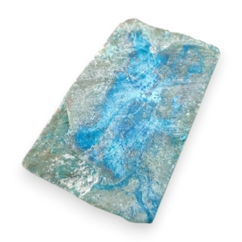 Chryzokola z azurytem cięta surowa 22x16 mm nr 149