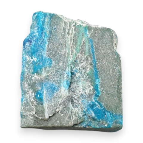 Chryzokola z azurytem cięta surowa 23x19 mm nr 142